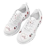 Coloranimal Gym Sport Damen Herren Air Mesh Laufschuhe Nette Krankenschwester Medizinische Muster Lässig DailyShoes Athletic Fashion Sneakers EU Größe 39
