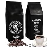 C&T 'Ragnarök Coffee' nordischer Röst-Kaffee | 1000g ganze Bohne | als Espresso & Cafe Crema trinkbar | kräftig + würzig + aromatisch | 100% natü