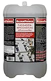 CleanPrince 5 Liter Fassadenimprägnierung Fassaden Imprägnierung Fassadenschutz Schutzanstrich für alle saugfähigen Natursteine und Kunststeine Klinker Ziegelsichtmauerwerk Ziegelsteine Steinimprägnierung Außenputz Beton Kalksandstein Faserzement Putz Balkone Dachziegel Kamine Schornsteine und auf allen Holzarten wasserbasierend diffusionsoffen gebrauchsfertig farblos Premium Imprägnierung Naturstein frostbeständig UV-stabil S