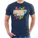 Marvel Guardians of The Galaxy Retro Comic Logo Men's T-S