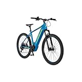 FISCHER E-Mountainbike MONTIS 6.0i Limited Edition, E-Bike MTB, blau matt, 27,5 Zoll, RH 48 cm, Brose Drive S Mittelmotor 90 Nm, 36 V Akku im R