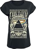 Pink Floyd The Dark Side of The Moon - Live On Stage 1972 Frauen T-Shirt schwarz M