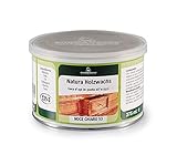 Möbelwachs farblos und geruchlos zur Holzschutz und Möbelpflege 375 ml bee wax NATURAQUA Holzwachs Wachs BORMA Holzschutzwachs transp