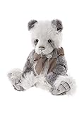 Charlie Bears - Dominique | 2021 Teddybär | grauer Panda Plüsch – 38,1