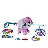 Hasbro FurReal Glamalots interaktives Spielzeugtier, niedliches Hündchen mit 7 Accessoires, ab 4 J