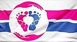 Bild Prolife Fahne Flagge Pro Life Flag Lebensrecht 150 x 90