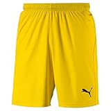 Puma Herren Hose, Cyber Yellow-Puma Black, L