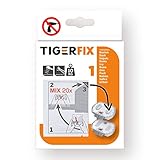 Tiger Tigerfix Klebesystem Nummer 1, zur einfachen Montage ohne bohren, 2-E