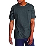 Champion Herren Classic Jersey T-Shirt Hemd, Dunkelgrau, X-Groß