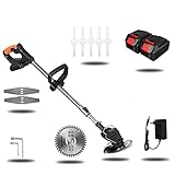 9. 8V 20000 RPM. Elektrischer Rasenmäher 16800MH Li-Ion Cordless Grass Trimmer Beschneiden Gartenwerkzeuge mit Batterie kompatibel (Color : B 2 Battery)