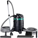 Poolsauger 35L Behälter Schlammsauger 1400 W Teichsauger extralanges Saugrohr Autostopp Allessauger inkl. 10tlg Zubehö
