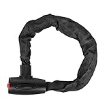 Fahrradketten Schloss Diebstahlsicherheit MTB Fahrradschloss mit 2 Tasten Verstärkter Legierungstahl-Motorrad-Radfahren (Color : 1.2m)