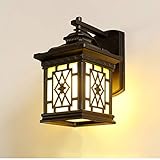Außenwandhalterung Wasserdichte Wandleuchte Europäische kreative outdoor e27 chinesische aluminium wasserdichte ip54 wandlampe retro hof garten villa corridor gang living room studieren porch b