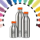 24BOTTLES Urban Bottle 1L Cloud Flasche, Erwachsene, Unisex, Blau (Blau), 1000