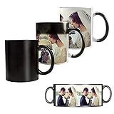 LMAZG--Zaubertasse mit Foto Bedrucken Lassen- Magic Mug Personalisieren- Zaubertasse Farbwechseltasse- Zaubertasse mit Persönlichem Foto zum Selbst Gestalten--Fügen Sie Ihre Fotos und Tex