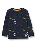 Noppies Baby-Jungen B LS Rietbron AOP T-Shirt, Dark Sapphire-P208, 56