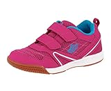 Lico BOULDER V Unisex Kinder Sneaker, Pink/ Türkis, 32 EU