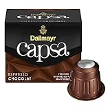 Dallmayr Capsa Espresso Chocolat, Nespresso Kompatibel Kapsel, Kaffeekapsel, Röstkaffee, Kaffee, 50 Kap