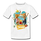 JoNaLu Jo Naya Und Lu Tanzen Auf Der Wiese Teenager Premium T-Shirt, 146-152, Weiß