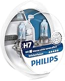 Philips WhiteVision Xenon-Effekt H7 Scheinwerferlampe 12972WHVSM, 2er-S