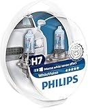 Philips WhiteVision Xenon-Effekt H7 Scheinwerferlampe 12972WHVSM, 2er-S