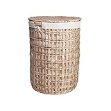 Butlers Honey Comb Wäschekorb mit Wäschesack Ø43