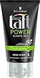 Schwarzkopf 3 Wetter Taft Power Gel, Elastic Mega Starker Halt 5, 5er Pack (5 x 150 ml)