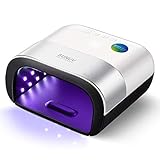 UV LED Nagellampe, SUNUV 48W Professioneller Gel Lampe Nageltrockner für Gelpolitur-Härtungslichtmaschine, mit automatischem Sensor und LCD-Display für Heim- und Nag