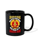 Spreadshirt Der Ossi Ist Schlau Witziger Spruch DDR Flagge Tasse einfarbig, Schw