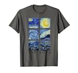 Van Gogh Malerei, Sternennacht, Collage, Vincent Van Gogh T-S
