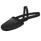 STELLE Moderne Pirouette-Tanzschuhe aus Leder, Halbsohle, Lyrical Turning Schuhe für Ballett Jazz Mädchen/Frauen/Jungen/Herren/Erw