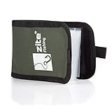 Zite Fishing Vorfach-Tasche Angeln – Hakentasche & Rig-Tasche für Angelhaken & Vorfächer - 12x16cm mit separaten verschließbaren B