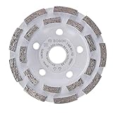 Bosch Professional 2608601762 Diamantschleifscheibe Expert für Winkelschleifer (für Beton, Schleifscheiben-ø: 125, Bohrungs-ø: 22,23 mm, Zubehör für Betonschleifer)