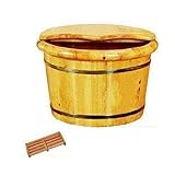 SHSM Elektrischer Fuß Massagersolid Calf Foot Bath Barrel, Verdicktes Wärmedämmungsschuß, Verdicktes Wärmedämmungsfußbad, Haushaltsschlaf, Fußpfleg