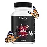 Folsäure Kinderwunsch 400µg-Fur Fruchtbarkeit Erhöhen Frau. Folsäure Tabletten Hochdosiert. Folic acid ohne Jod für Immunsystem Stärken-Antioxidantien. Vitamine schwangerschaft Gegen Müdigk