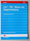 Audi 100 2,5 l TDI Motor mit Abgasreinigung - Original Service Selbststudienprogramm Nr. 145 – Konstruktion und Funk