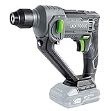 LUX-TOOLS A-BH-20 Akku-Bohrhammer mit SDS Plus Aufnahme & LED-Arbeitsleuchte | 20V Bohrmaschine mit 1,1 Joule Schlagstärke & einer Drehzahl von 900/min (Umdr.) [ohne Akku/ohne Ladegerät]