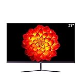 CHiQ LED-IPS-Monitor 5 ms, 3-seitig, Rahmenlos und ultraschlank, HDMI-DP-Eingänge, USB nur zum Aufladen, Lowblue-Modus, flimmerfrei, Freesync ，VESA-kompatibel (27 Zoll, Full HD)