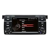 NVGOTEV Autoradio DVD-Player Navigation Passend für BMW 3er 1999-2004 (E46) Autoradio GPS Bluetooth Multimedia S