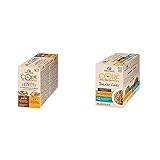 Wellness CORE Signature Selects, Katzenfutter nass in Sauce, getreidefrei, hoher Fleischanteil, Shredded Selection Mix, 8 x 79 g & Tender Cuts, Katzenfutter nass in Sauce, 6 x 85 g