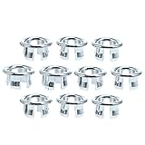 TOPBATHY 20Pcs Waschbecken Überlauf Ring Waschbecken Becken Überlauf Trim Ring Runde Überlauf Abdeckung Überlauf Ablauf Waschbecken Einsatz Bad Waschbecken Loch Abdeckung für Kü