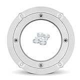 LGWJY Drehplatte,Lazy Susan für Schrank,runde Drehplatten-Hardware,für Drehtisch,TV-Monitorständer,elektronische Reparatur,Skulpturensockel,Lebensmittelauslage,drehbarer Drehteller (20 Zoll (500