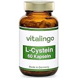 L-Cystein Kapseln - 60 Kapseln à 700mg - je Kapsel 600mg L-Cystein HCI