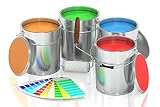 10L Dachfarbe Ziegelfarbe Dachbeschichtung für Blechdach Dachziegel Dachpfannen Rustikal R