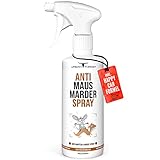 Anti Marder Spray als Marderschreck zur Hauspflege Autopflege| Anti Maus Spray zur Maus- Marder-Abwehr mit Langzeitwirkung | Profi Anti Maus Spray & Marderschutz | Marderspray von URBAN Forest 500