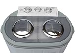 Camry CR8052 Mini Waschmaschine 3 kg mit Salatschleuder/ 60 cm/Ideal für kleine Wäsche und empfindliche Textilien, one S