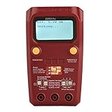 ZGQA-GQA Transistor-Tester,ESR02 Pro Digital-Transistor Tester SMD Chip Component Meter Induktivität Multimeter mit Hintergrundbeleuchtung Funktion Compatible with Test-Dioden Trioden Thy