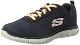 Skechers Flex Appeal 2.0-Break Free, Damen Outdoor Fitnessschuhe, Grau (char), 41 EU(Herstellergröße: 8 UK)