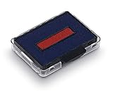 Trodat 6/50/2 Austauschkissen Ersatzkissen Stempelkissen blau-rot für Professional 5430, 5430L, 5431 und 5435, 1 Stück zweifarbig