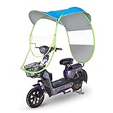 GPWDSN Motorrad Baldachin, Motorraddach Motor Fahrrad Windschutzscheibe Sonnenblende Schatten Z